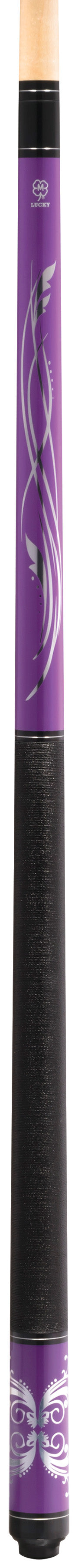 Purple Butterfly Lucky McDermott Cue - view 3