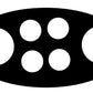 Nick Varner Black and White Diamond 2x4 Cue Case - view 2