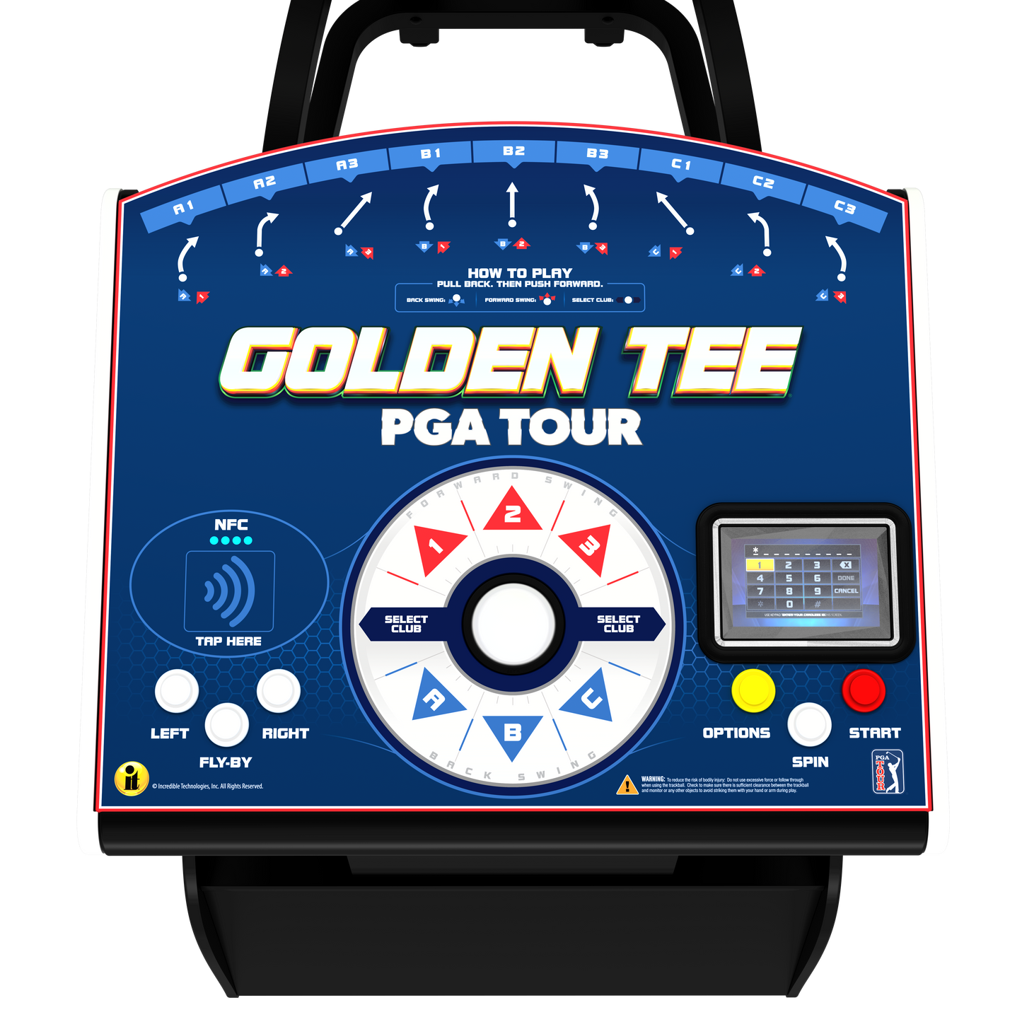 Golden Tee PGA Tour Showpiece Pro w/ Stand - view 2