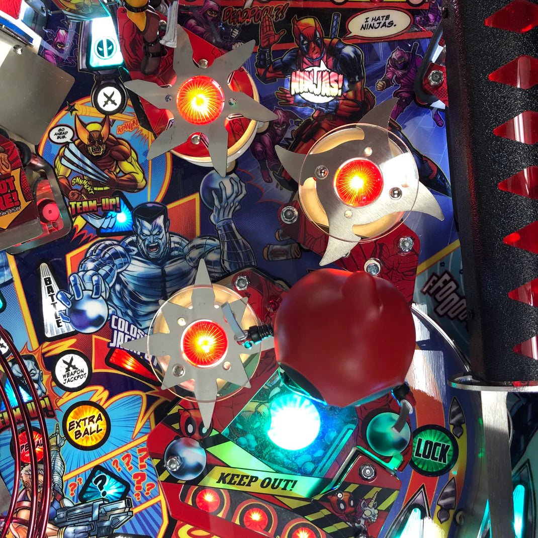 Deadpool Ninja Star Pop Bumper Cap Kit