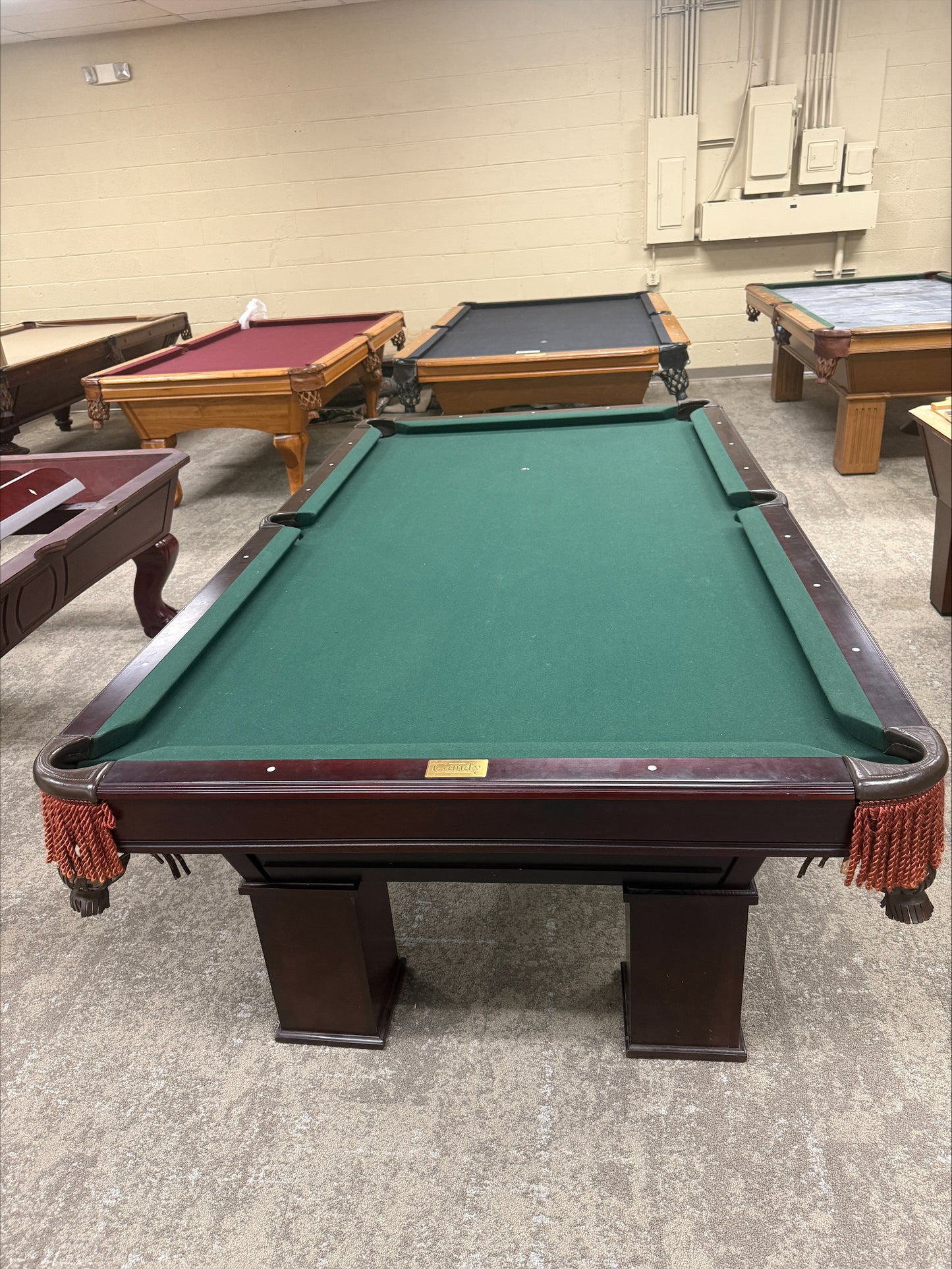 8' Gandy Pre Owned Pool Table