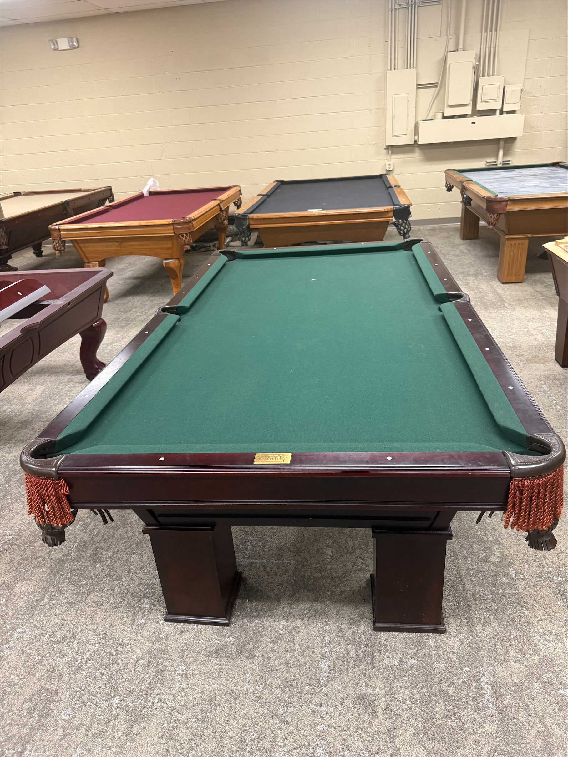 8' Gandy Pre Owned Pool Table