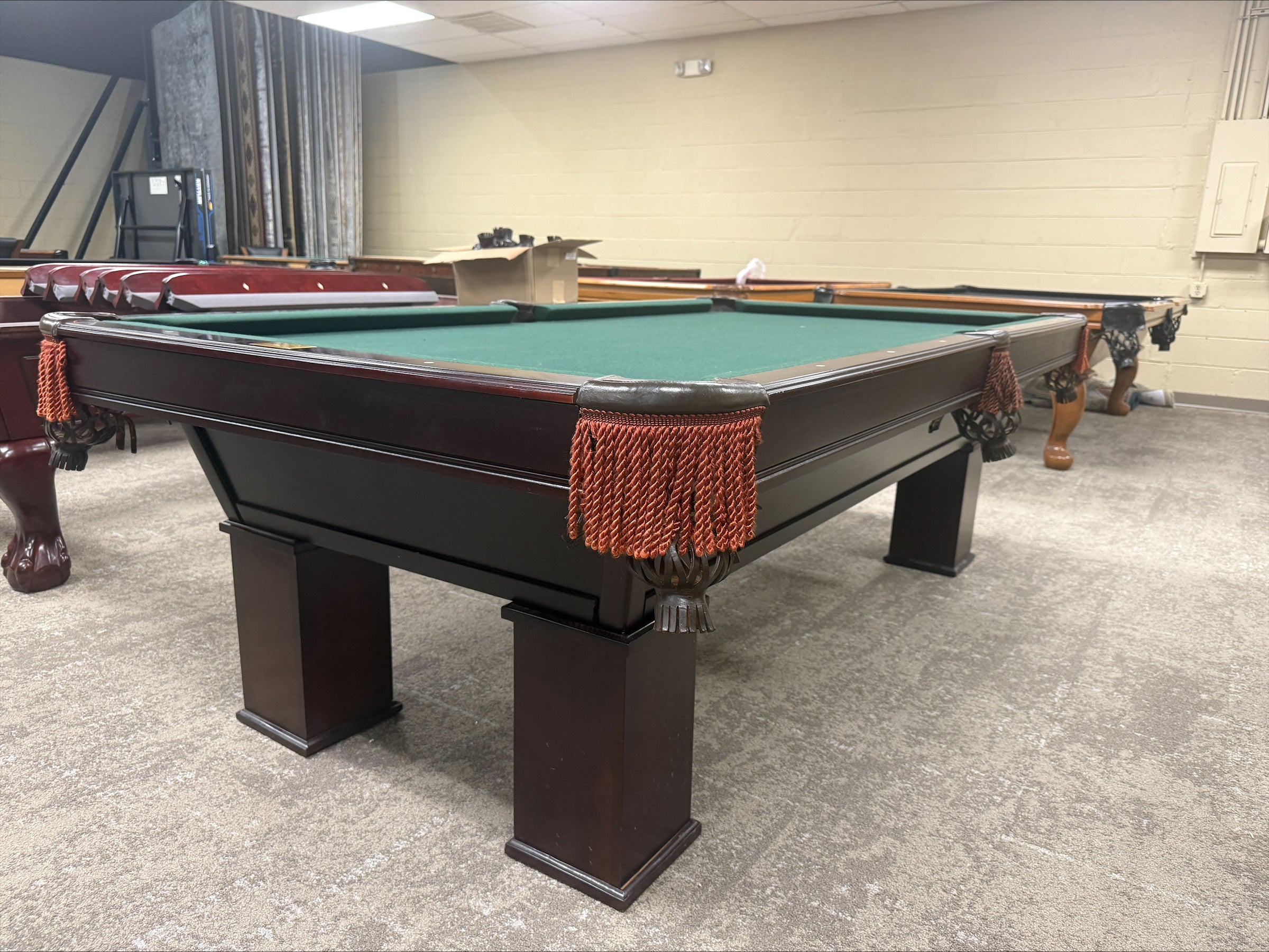 8' Gandy Pre Owned Pool Table - view 2