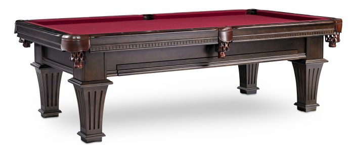 8' Plank and Hide Talbot Pool Table - In Stock