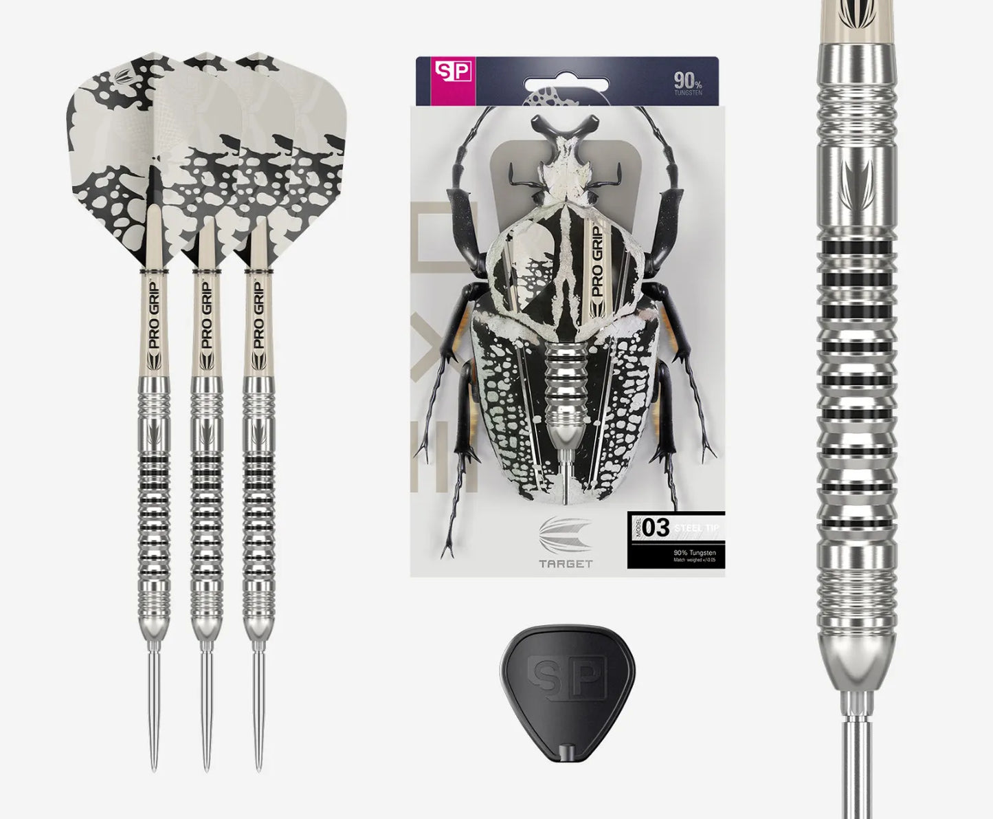 EXO 90% STEEL TIP DART - view 3