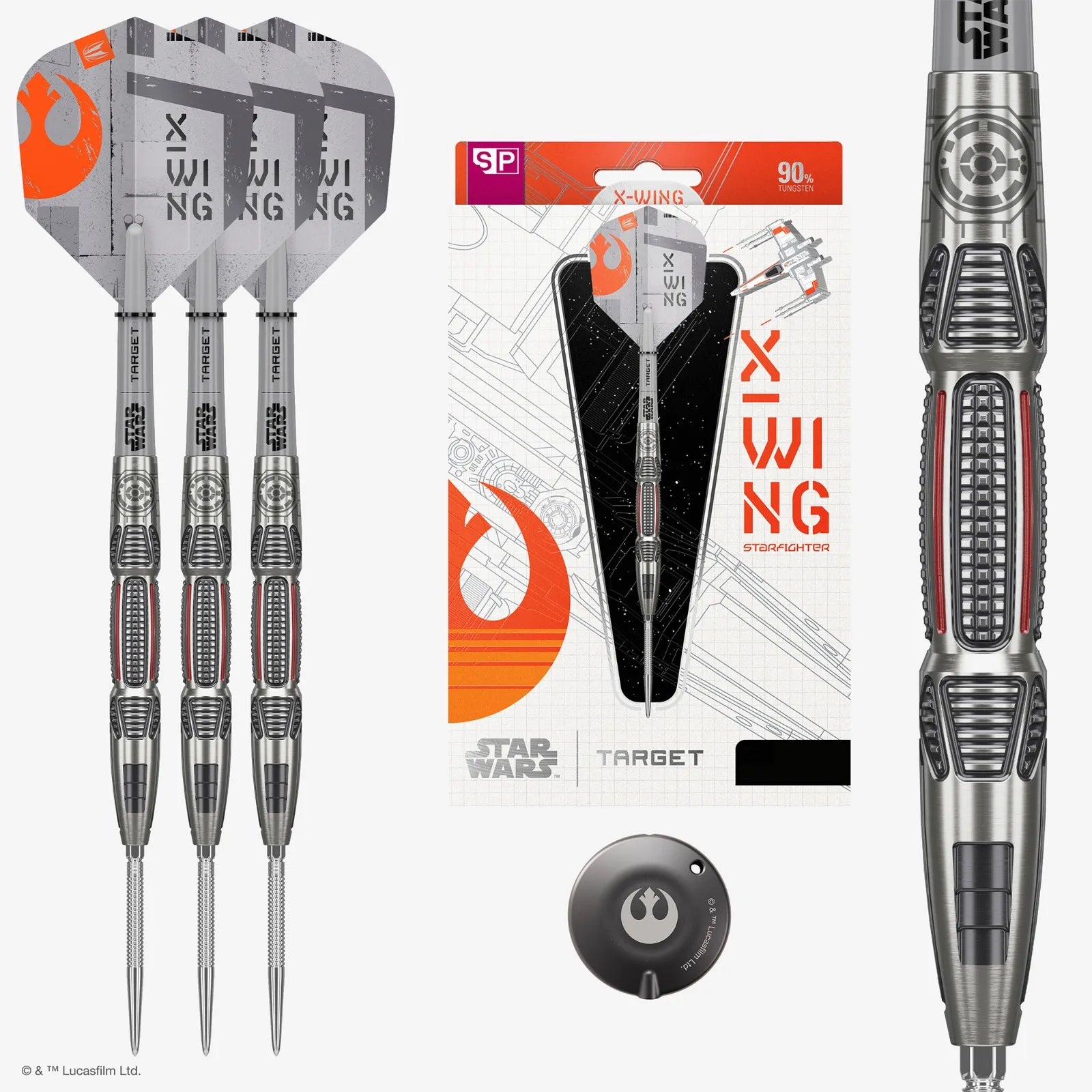 Star Wars X-Wing Steel Tip Darts
