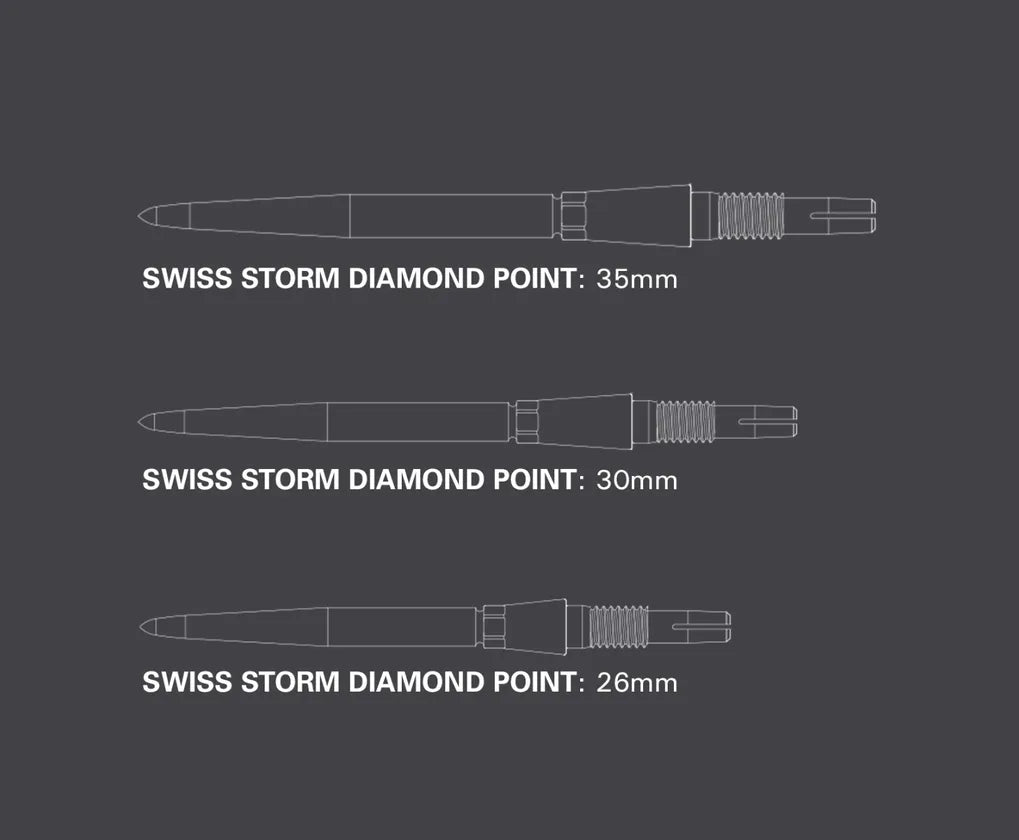 Swiss Silver Storm Diamond Point