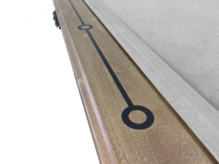 8' Plank and Hide Teton Pool Table - In Stock