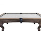 8' Plank and Hide Teton Pool Table - In Stock