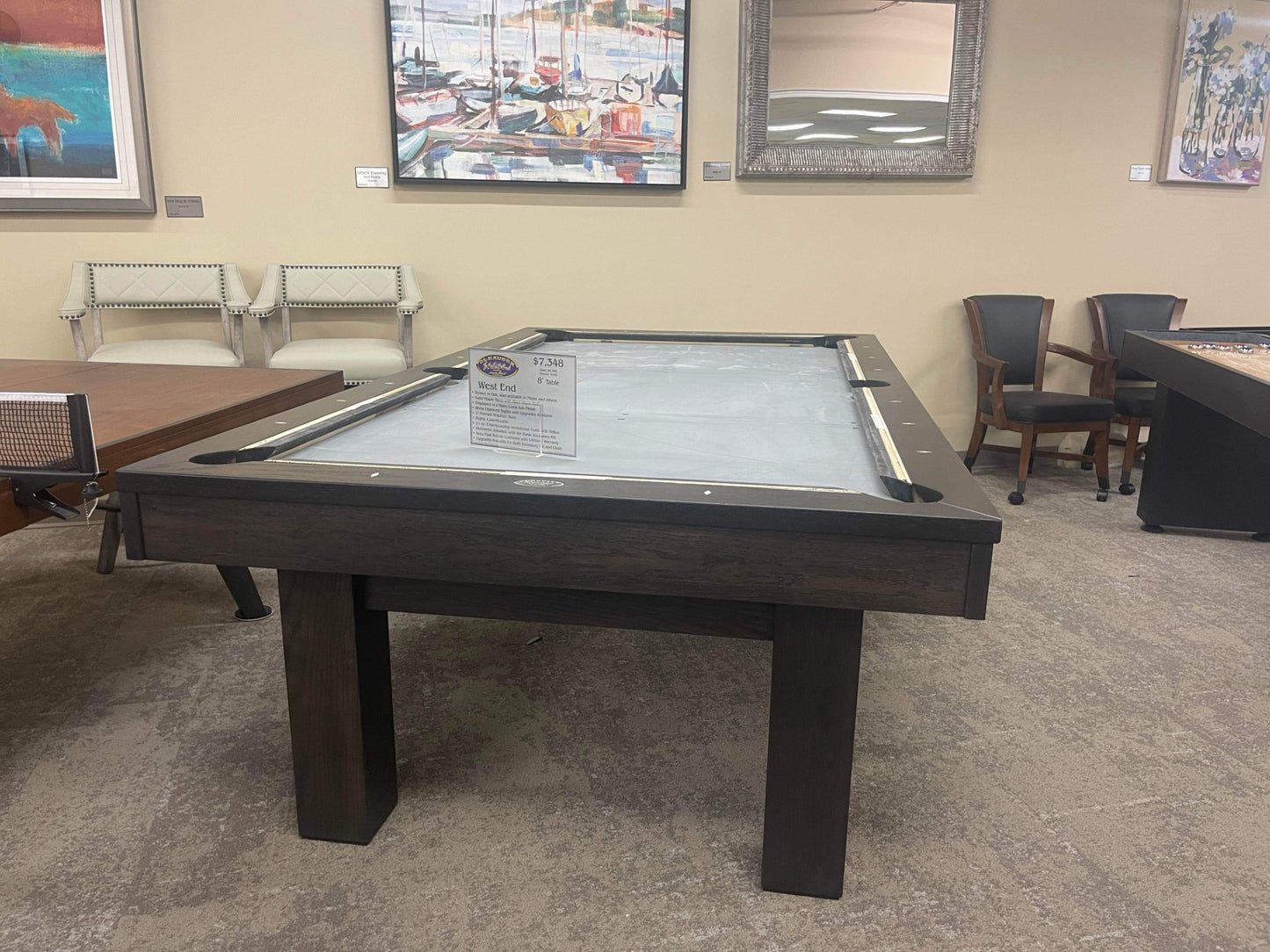 8' Olhausen West End - Matte Coral Ash on Oak