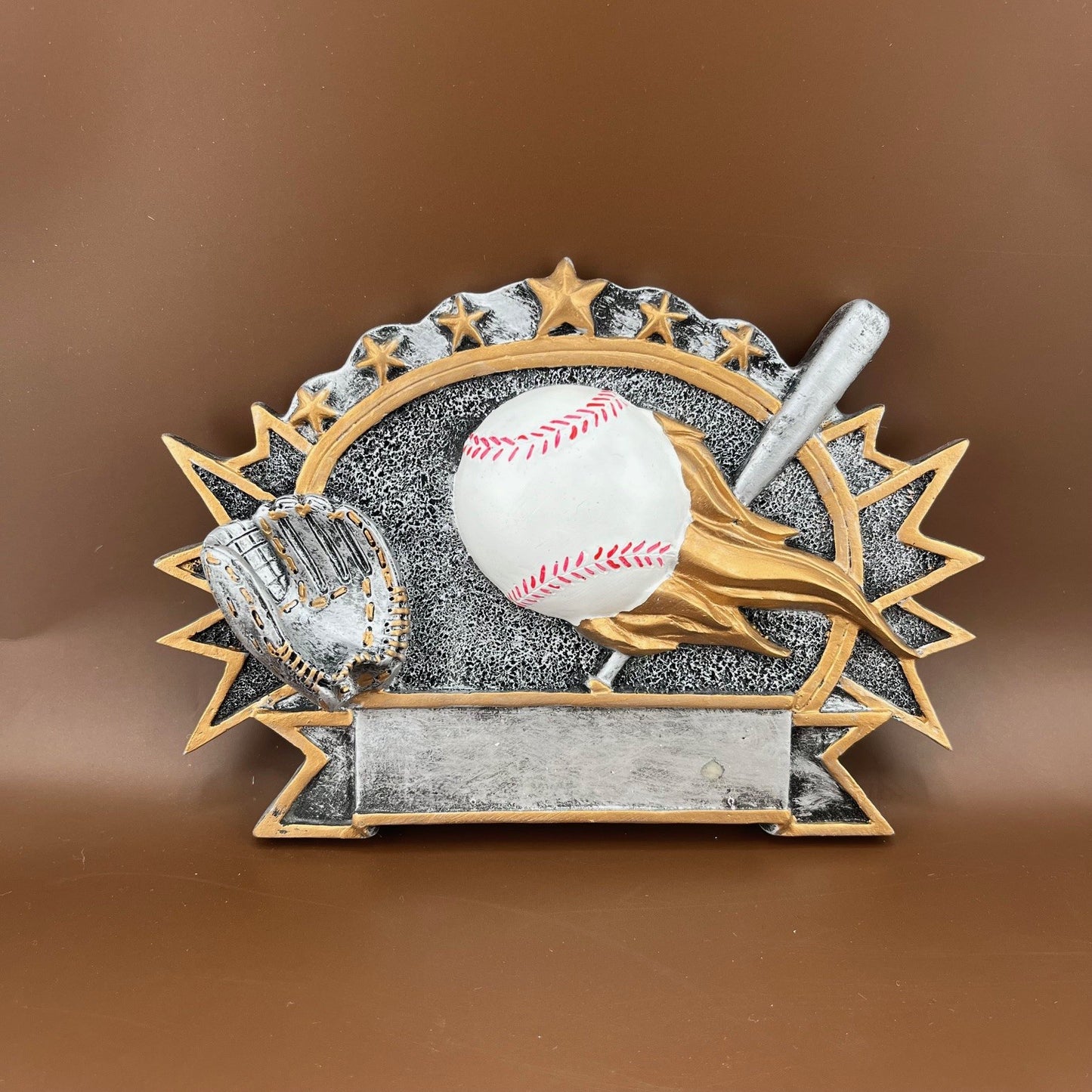 Baseball Sports Resin Plate