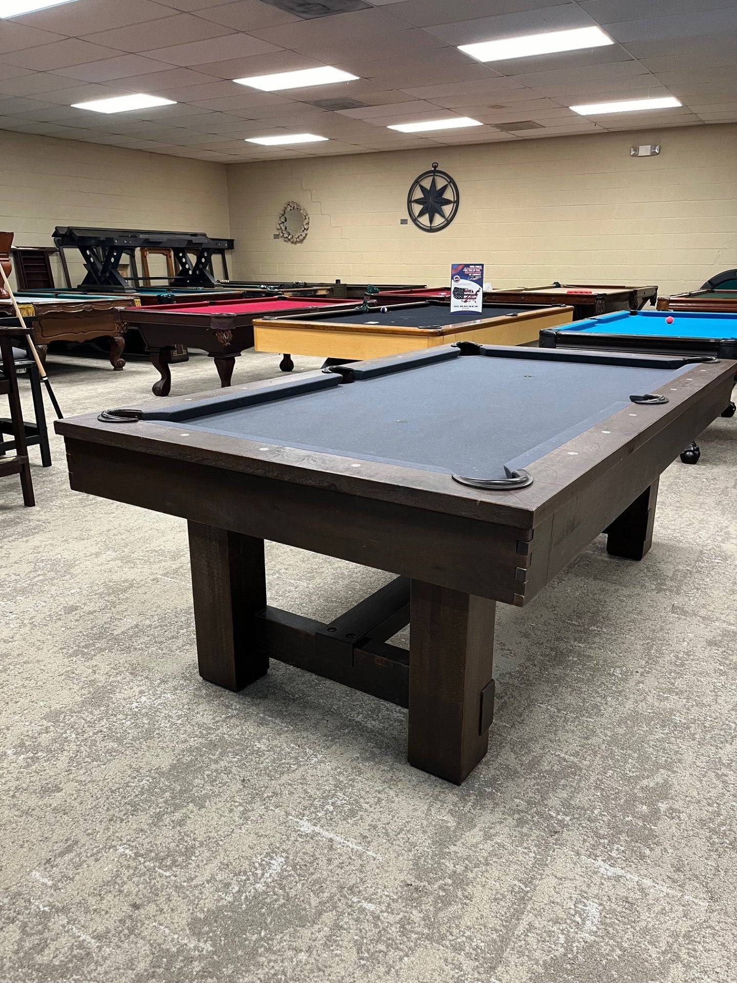 7' Olhausen Breckenridge Pre Owned Pool Table