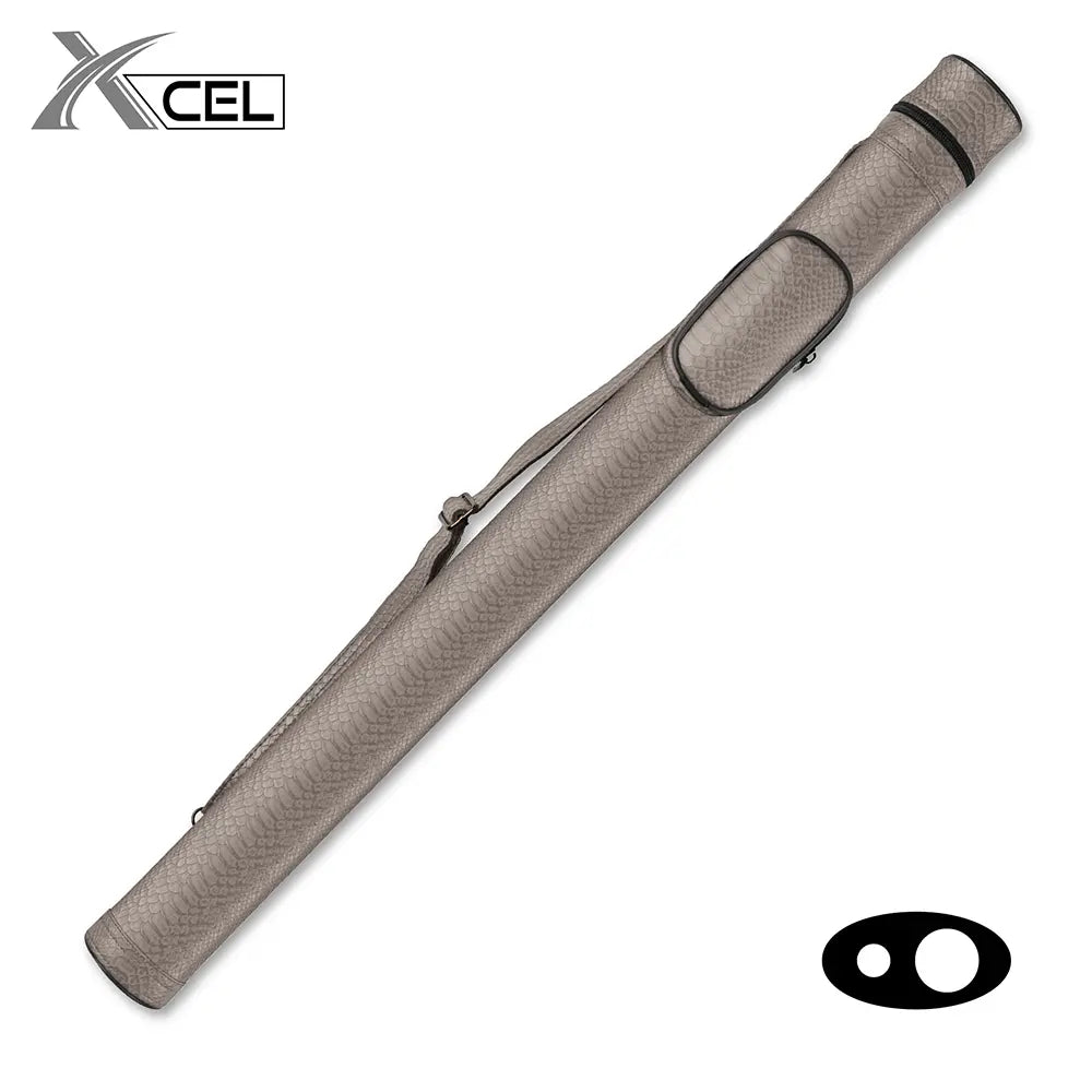 Alligator Print Exotic Vinyl 1x1 Cue Case