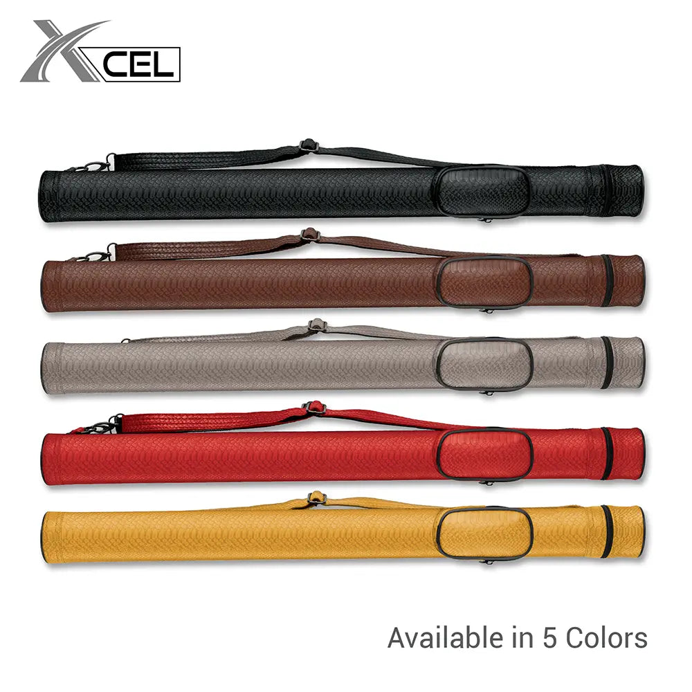 Alligator Print Exotic Vinyl 1x1 Cue Case