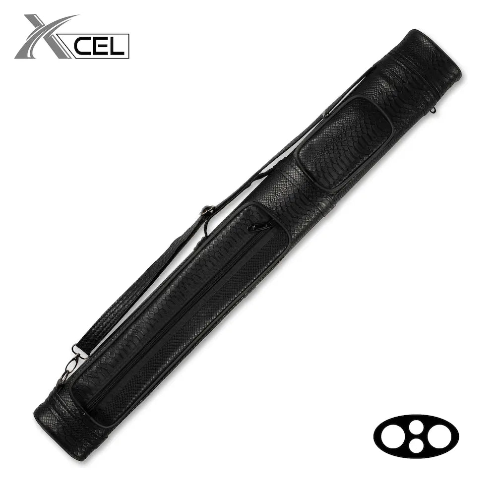 Alligator Print Exotic Vinyl 2x2 Cue Case