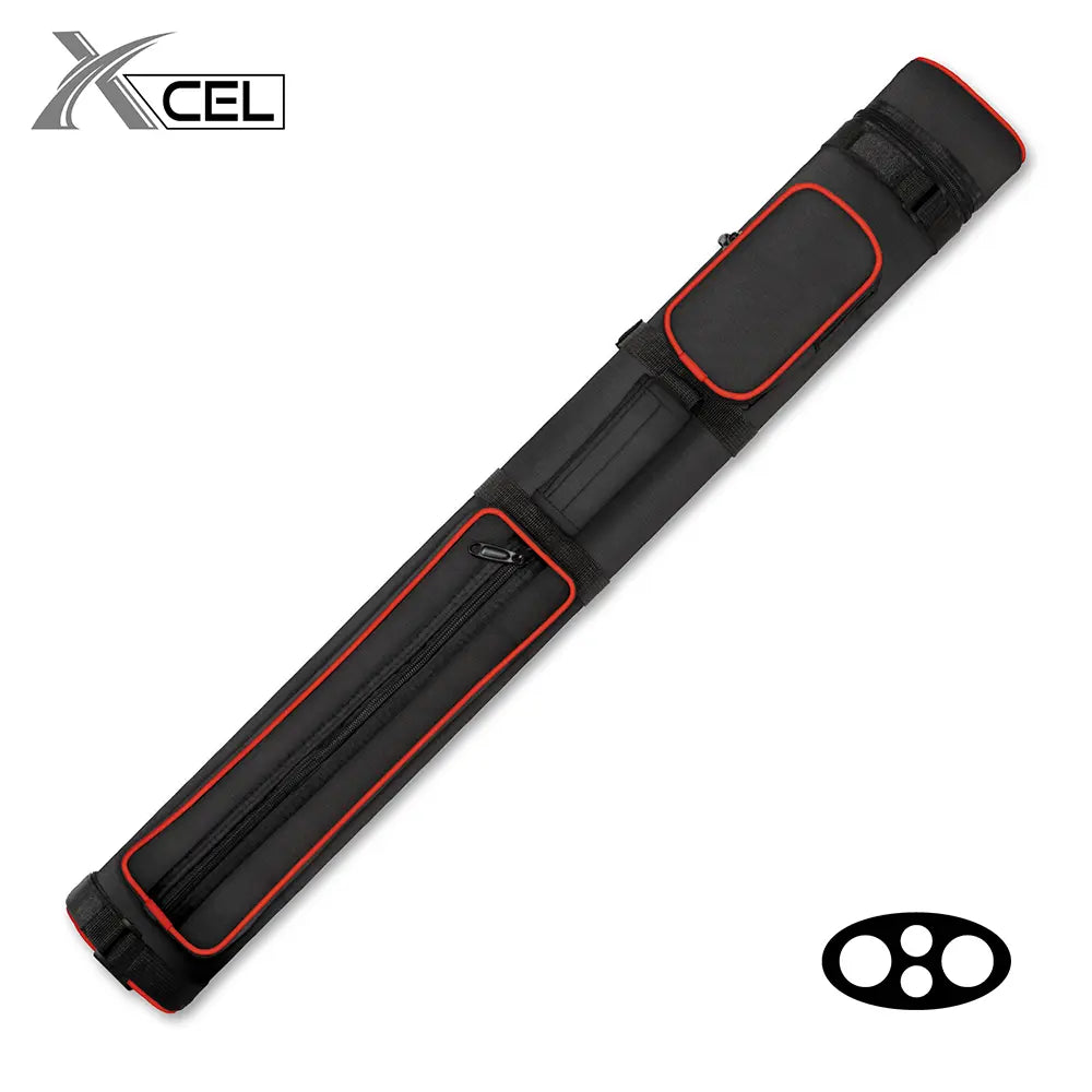 2x2 2B/2S Nylon Piped Oval Polyform Hard Case