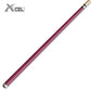 XCEL Glossy Curly Wrap-less Design Pool Cue
