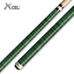 XCEL Glossy Curly Wrap-less Design Pool Cue
