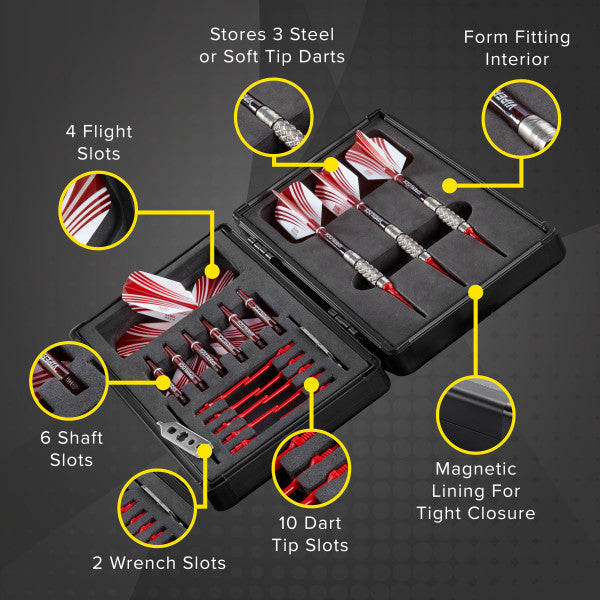 Casemaster Sinister Magnetic Dart Case - view 2